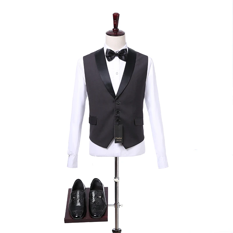Black Men Suit Vests Fashion Slim Fit Wedding Suit Groom Vest Formal Man Vest Custom Made (only vest)
Black Men Suit Vests Fashion Slim Fit Wedding Suit Groom Vest Formal Man Vest Custom Made (only vest)
