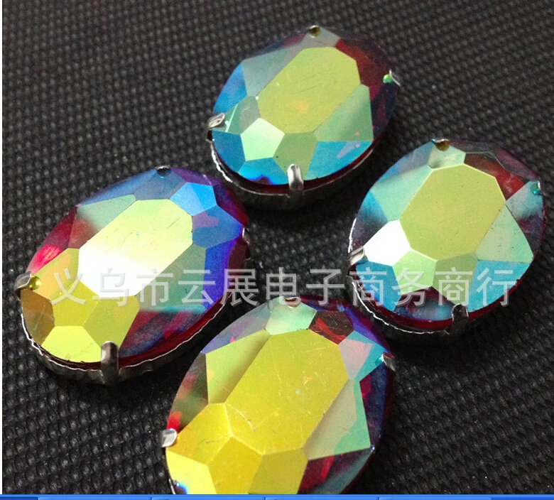 Free shipping ! 13x18mm 20x30mm 100pcs Oval Siam AB Sew on Rhinestone For Garment Bags Shoes Dress Decoration With Claws
Free shipping ! 13x18mm 20x30mm 100pcs Oval Siam AB Sew on Rhinestone For Garment Bags Shoes Dress Decoration With Claws