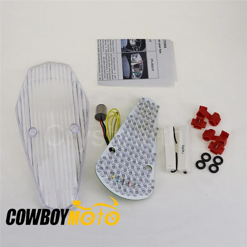 Motorcycle Parts Rear Tail Brake Turn Signals Integrated Light Smoke Clear For 2004 2005 2006 2007 Honda Shadow Aero 750 VT750
Motorcycle Parts Rear Tail Brake Turn Signals Integrated Light Smoke Clear For 2004 2005 2006 2007 Honda Shadow Aero 750 VT750