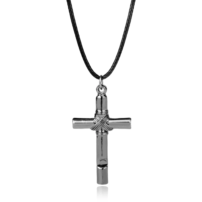 Anime Hell Girl Necklace Cross Pendant Necklace цепь Rope Chain Women Men Jewelry Fans Gift
Anime Hell Girl Necklace Cross Pendant Necklace цепь Rope Chain Women Men Jewelry Fans Gift