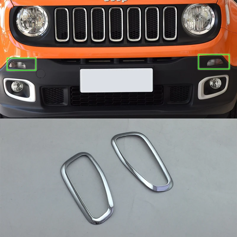 2016 ABS Chrome Front reflector trim 2pcs Car Styling Accessories For JEEP 2016 Renegade
2016 ABS Chrome Front reflector trim 2pcs Car Styling Accessories For JEEP 2016 Renegade