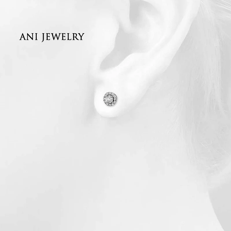 ANI 14K White Gold Women Stud Earrings 0.5 CT Certified I/SI Round Cut Real Diamond Gold Earrings Engagement boucle d oreille
ANI 14K White Gold Women Stud Earrings 0.5 CT Certified I/SI Round Cut Real Diamond Gold Earrings Engagement boucle d oreille