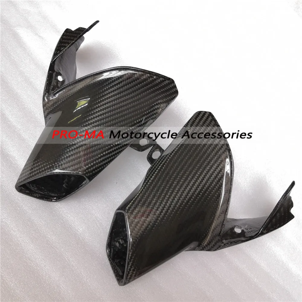 Motorcycle Front Air Intake Vent Ram Tubes in Carbon Fiber For BMW R Series R1200R 2015-2018 Twill
Motorcycle Front Air Intake Vent Ram Tubes in Carbon Fiber For BMW R Series R1200R 2015-2018 Twill