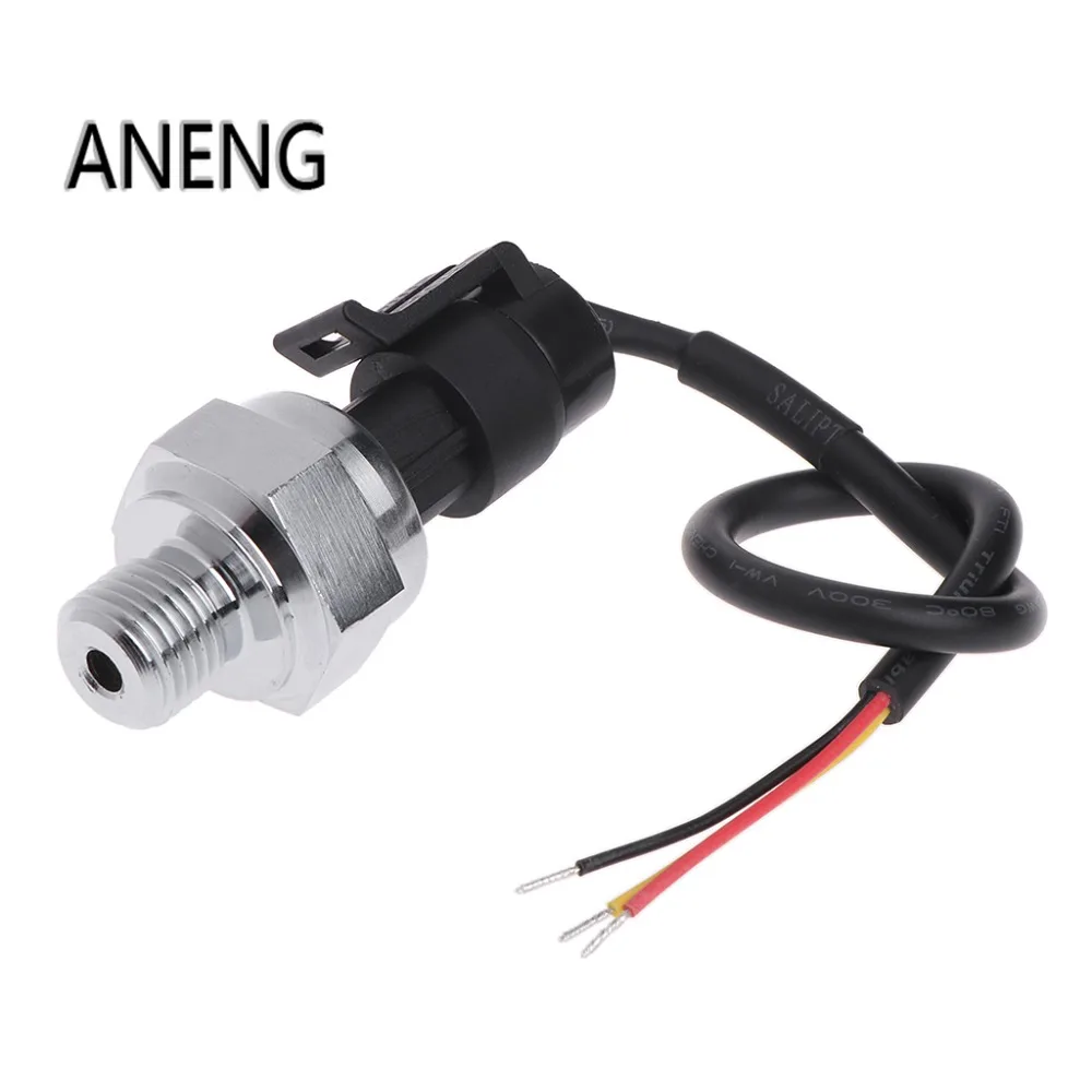 ANENG 5V G1/4 1.2 MPa 150PSI Pressure Transmitter Water Gas Oil Fuel Pressure Sensor
ANENG 5V G1/4 1.2 MPa 150PSI Pressure Transmitter Water Gas Oil Fuel Pressure Sensor