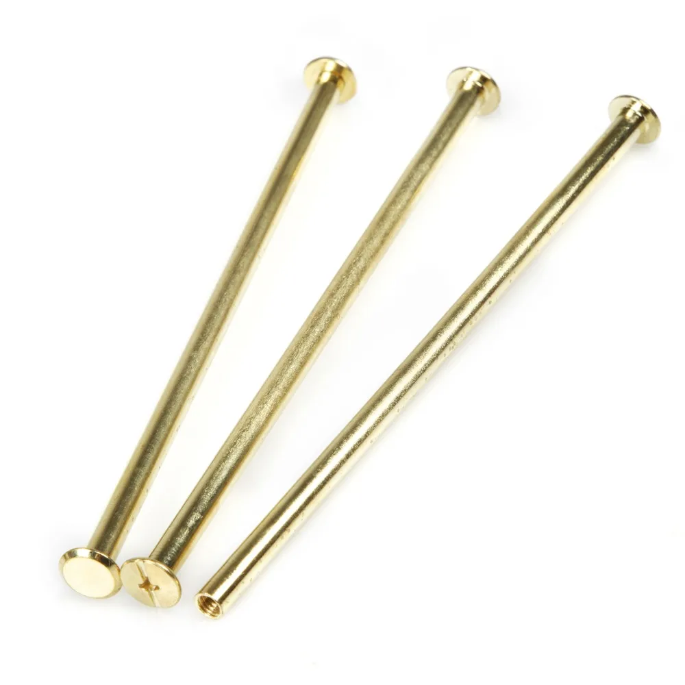 M5*120 Plated Copper Account Screw Rivet /Book Screw / Album Sample Book Docking Cook Pin M5 Hardware
M5*120 Plated Copper Account Screw Rivet /Book Screw / Album Sample Book Docking Cook Pin M5 Hardware