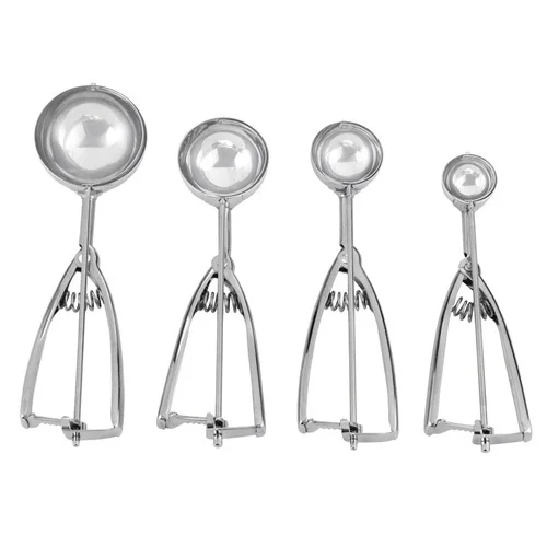 1PCS Stainless Steel Portion Scoop-Ice Cream Scoop -All-purpose scoop for ice cream, frozen yogurt, cookie dough, meat balls
1PCS Stainless Steel Portion Scoop-Ice Cream Scoop -All-purpose scoop for ice cream, frozen yogurt, cookie dough, meat balls