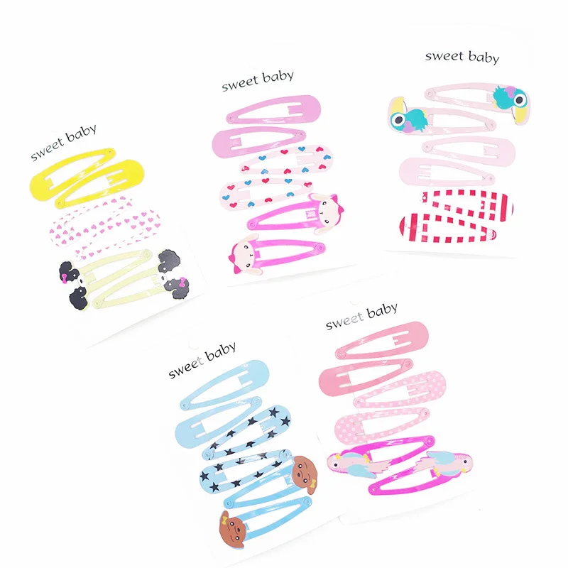 6pcs/card Cute cartoon pattern BB Hairpins for hair women Metal Barrettes for Baby Children Women Girls Styling Accessories
6pcs/card Cute cartoon pattern BB Hairpins for hair women Metal Barrettes for Baby Children Women Girls Styling Accessories