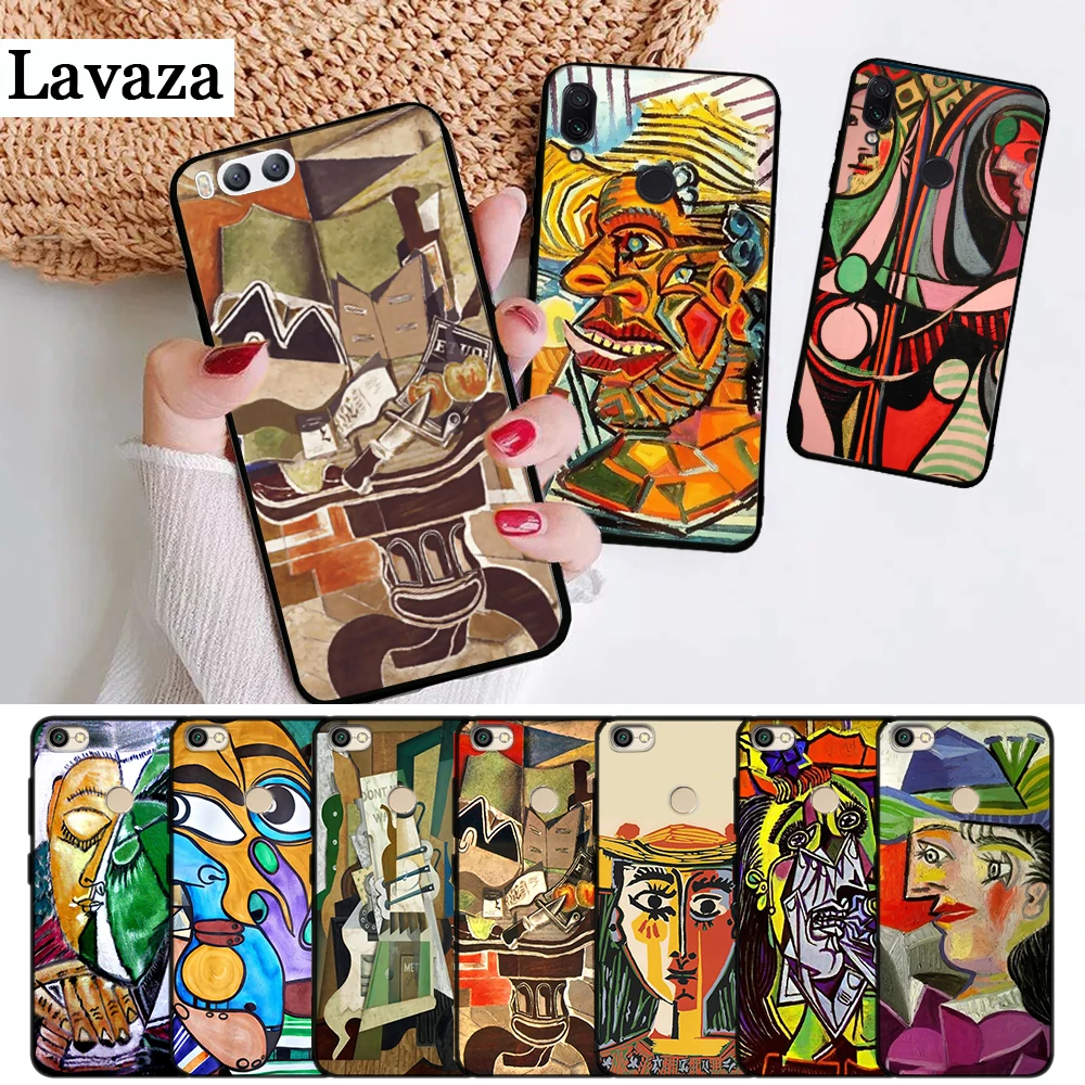 Силиконовый чехол Lavaza с абстрактным рисунком Пабло Пикассо для Xiaomi Redmi 4A 4X 5 5A 6 6A 7