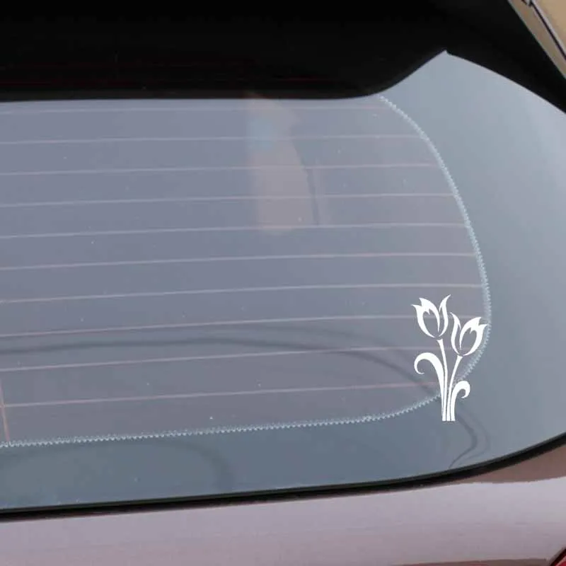 YJZT 9.3CM*15.1CM Car Sticker Vinyl Decal Tulip Creative Design And Decoration Black/Silver C23-0632
YJZT 9.3CM*15.1CM Car Sticker Vinyl Decal Tulip Creative Design And Decoration Black/Silver C23-0632