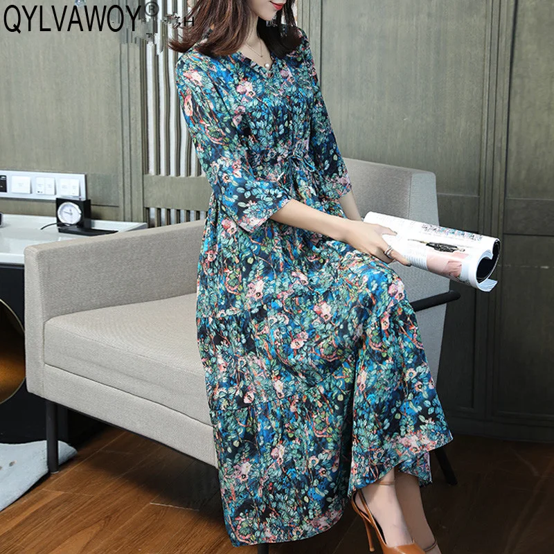 Summer Silk Dress for Women Clothes 2021 Vintage Korean Black Midi Dress Women Floral Dress Elegant Dresses Vestidos ZS-JY-Q7013
Summer Silk Dress for Women Clothes 2021 Vintage Korean Black Midi Dress Women Floral Dress Elegant Dresses Vestidos ZS-JY-Q7013