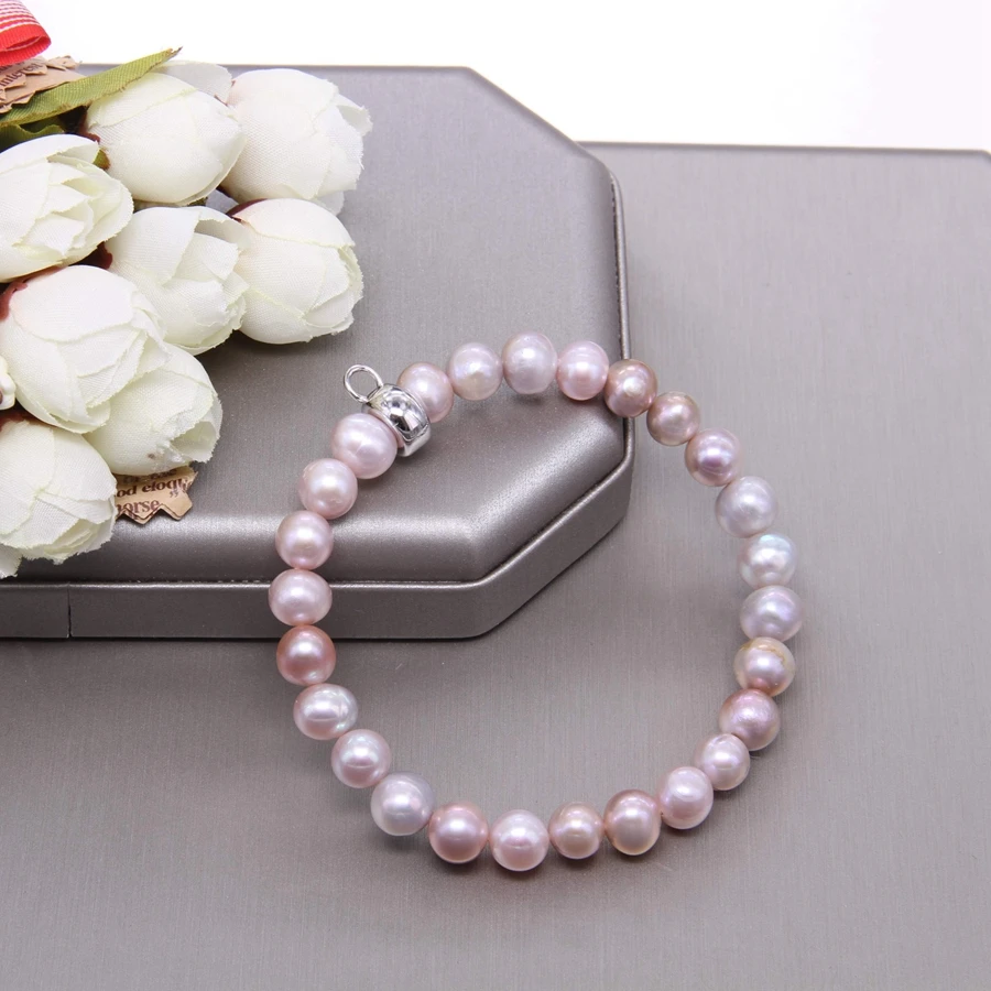 TS Purple Freshwater Pearls Bead Bracelet with a Branded Carrier, width:10mm, Thomas Style Jewelry Gift for Women
TS Purple Freshwater Pearls Bead Bracelet with a Branded Carrier, width:10mm, Thomas Style Jewelry Gift for Women