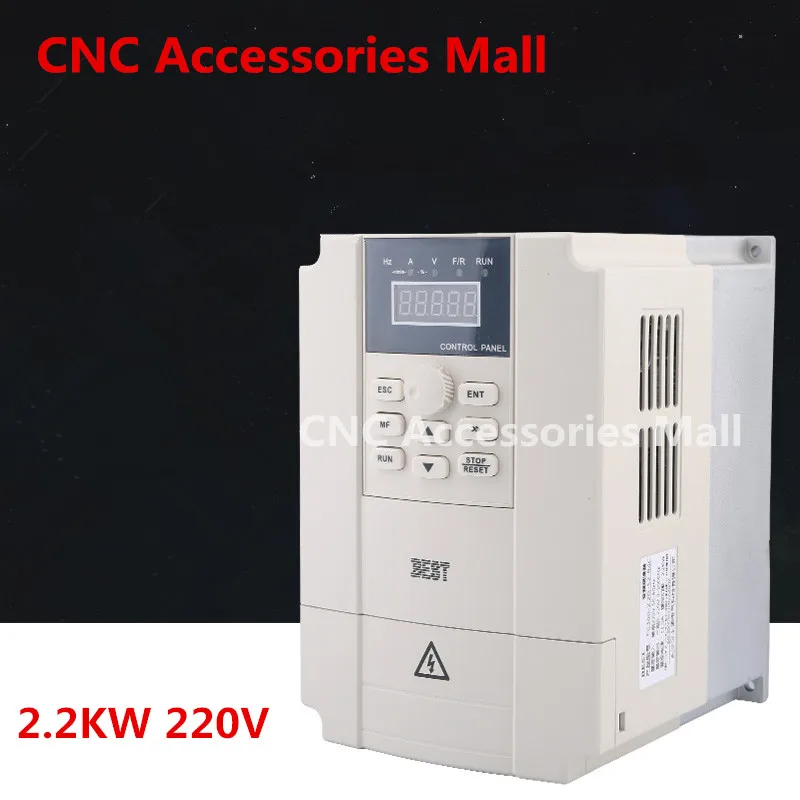 2.2kw 220V BEST Frequency Inverter VFD Variable Frequency Drive for spindle motor
2.2kw 220V BEST Frequency Inverter VFD Variable Frequency Drive for spindle motor