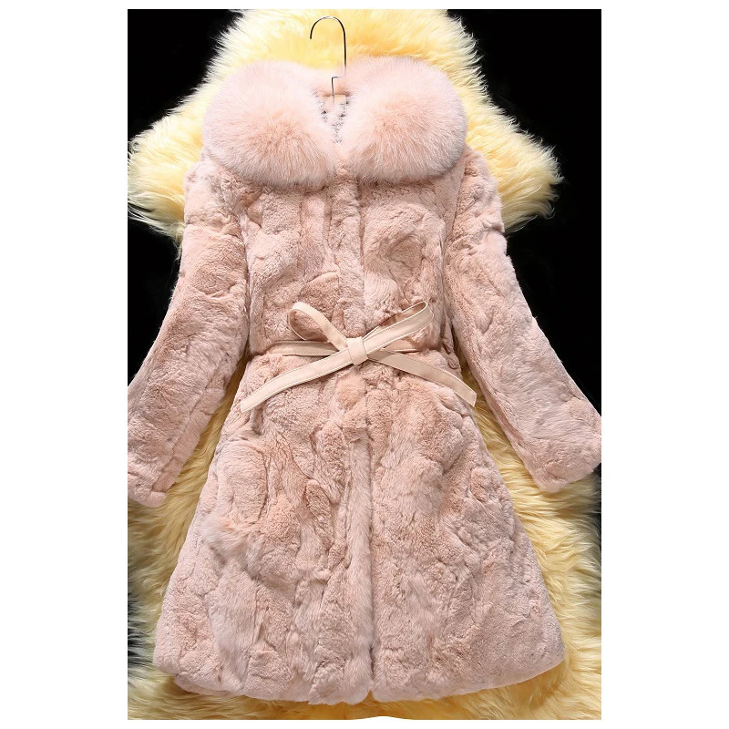 Real Fox Fur Collar Women's Natural Rex Rabbit Fur Jackets Women Full Sleeve Warm Winter Real Fur Coats Outerwear 2019 Autumn
Real Fox Fur Collar Women's Natural Rex Rabbit Fur Jackets Women Full Sleeve Warm Winter Real Fur Coats Outerwear 2019 Autumn