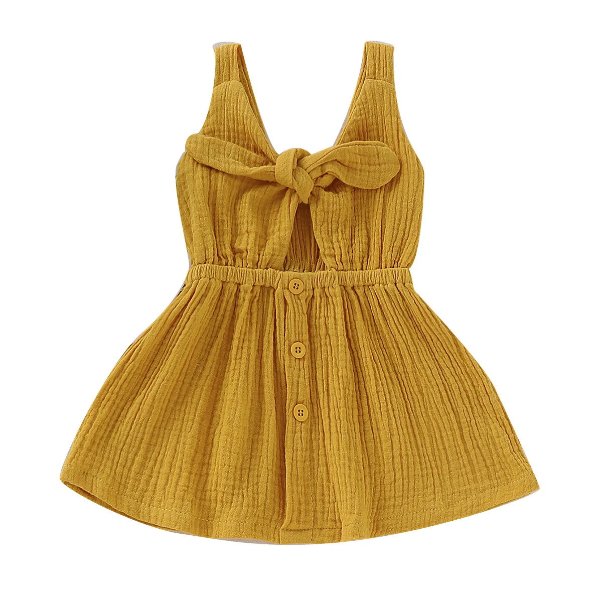 Toddler Kids Baby Girl Bow tanks dress match Summer button sleeveless sundress infant girl Clothes
Toddler Kids Baby Girl Bow tanks dress match Summer button sleeveless sundress infant girl Clothes