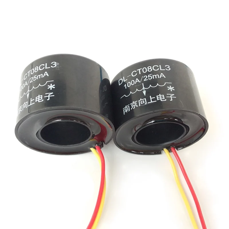 2PCS DL-CT08CL3 0~150A 100A/25mA Current Transformer 0.2 Motor Protection Soft Start 4000/1 | Электроника