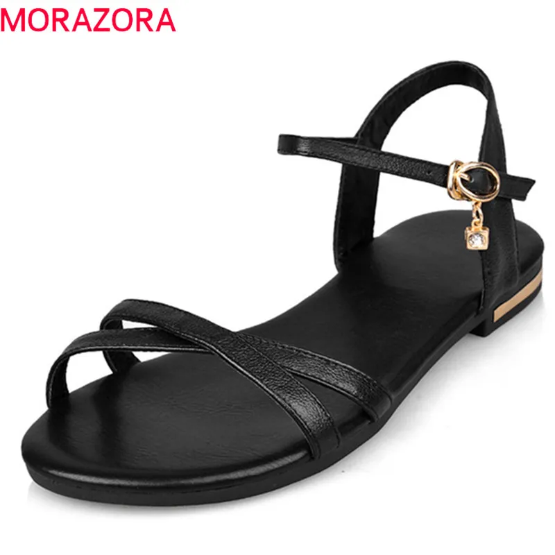 MORAZORA Size 33-46 2022 new arrive women sandals simple buckle summer shoes genuine leather ladies comfortable flat sandals
MORAZORA Size 33-46 2022 new arrive women sandals simple buckle summer shoes genuine leather ladies comfortable flat sandals