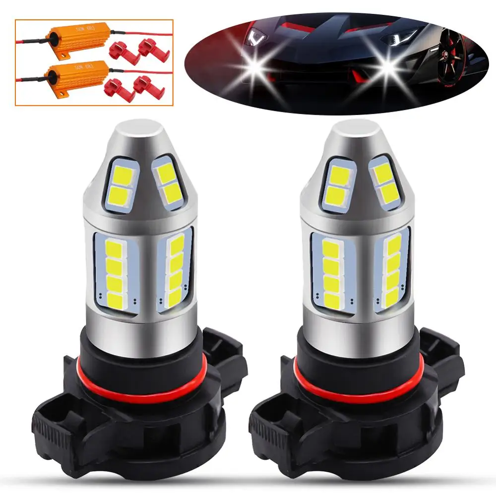 2pcs H16 LED Car Fog Lamp with Decoder 150W High Power 3030 Chips White Waterproof Auto Front Headlamp Fog Driving Light 12V 24V
2pcs H16 LED Car Fog Lamp with Decoder 150W High Power 3030 Chips White Waterproof Auto Front Headlamp Fog Driving Light 12V 24V
