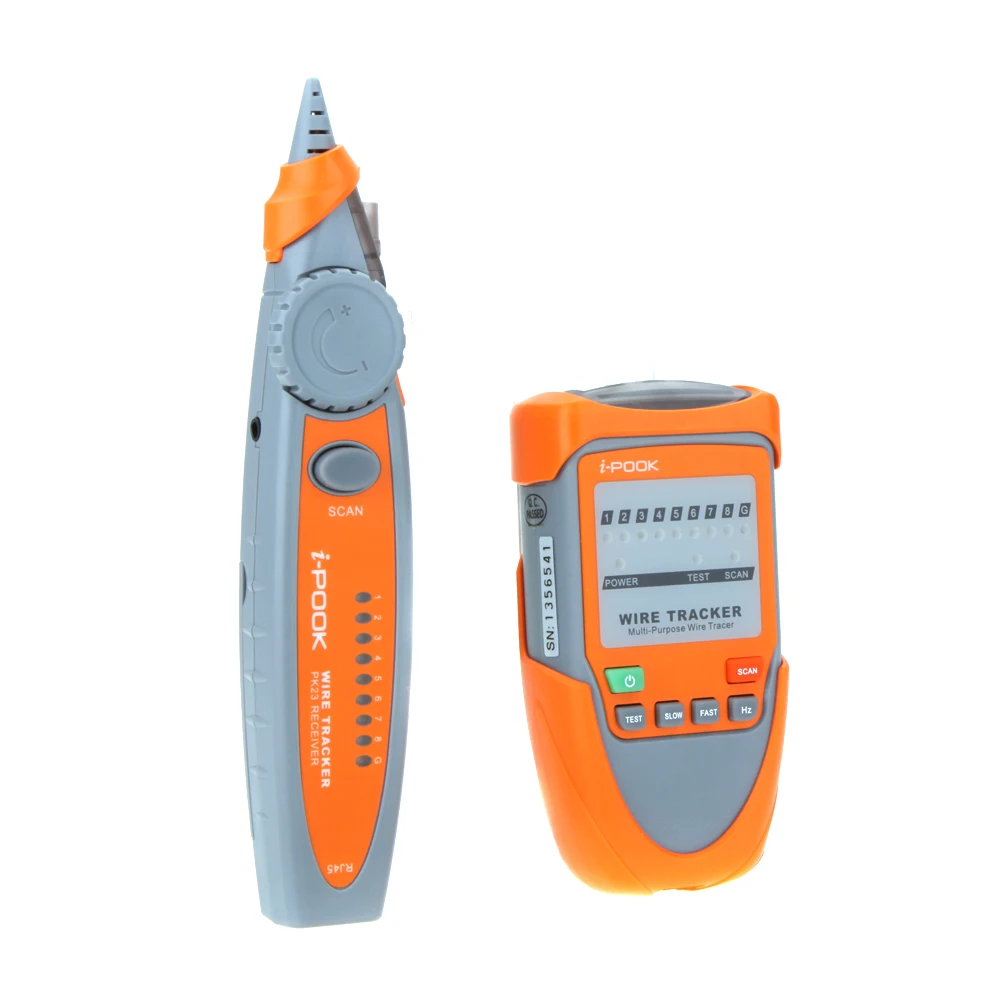 Original i-POOK PK65H Multi-purpose Wire Tracker Cable Tester w/ Adjustable Sensitivity
Original i-POOK PK65H Multi-purpose Wire Tracker Cable Tester w/ Adjustable Sensitivity
