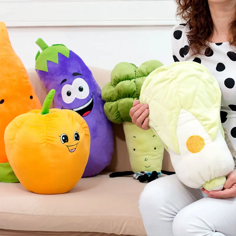 Candice guo plush toy stuffed doll cartoon fruit vegetable pillow cushion corn Strawberry watermelon peach eggplant Carrot gift
Candice guo plush toy stuffed doll cartoon fruit vegetable pillow cushion corn Strawberry watermelon peach eggplant Carrot gift