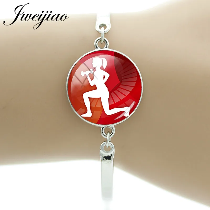 JWEIJIAO Glass Cabochon Sports Gym Men Women Art Picture Bracelet Fitness Exercise Training Weightlifting Sporter Jewelry FQ501
JWEIJIAO Glass Cabochon Sports Gym Men Women Art Picture Bracelet Fitness Exercise Training Weightlifting Sporter Jewelry FQ501