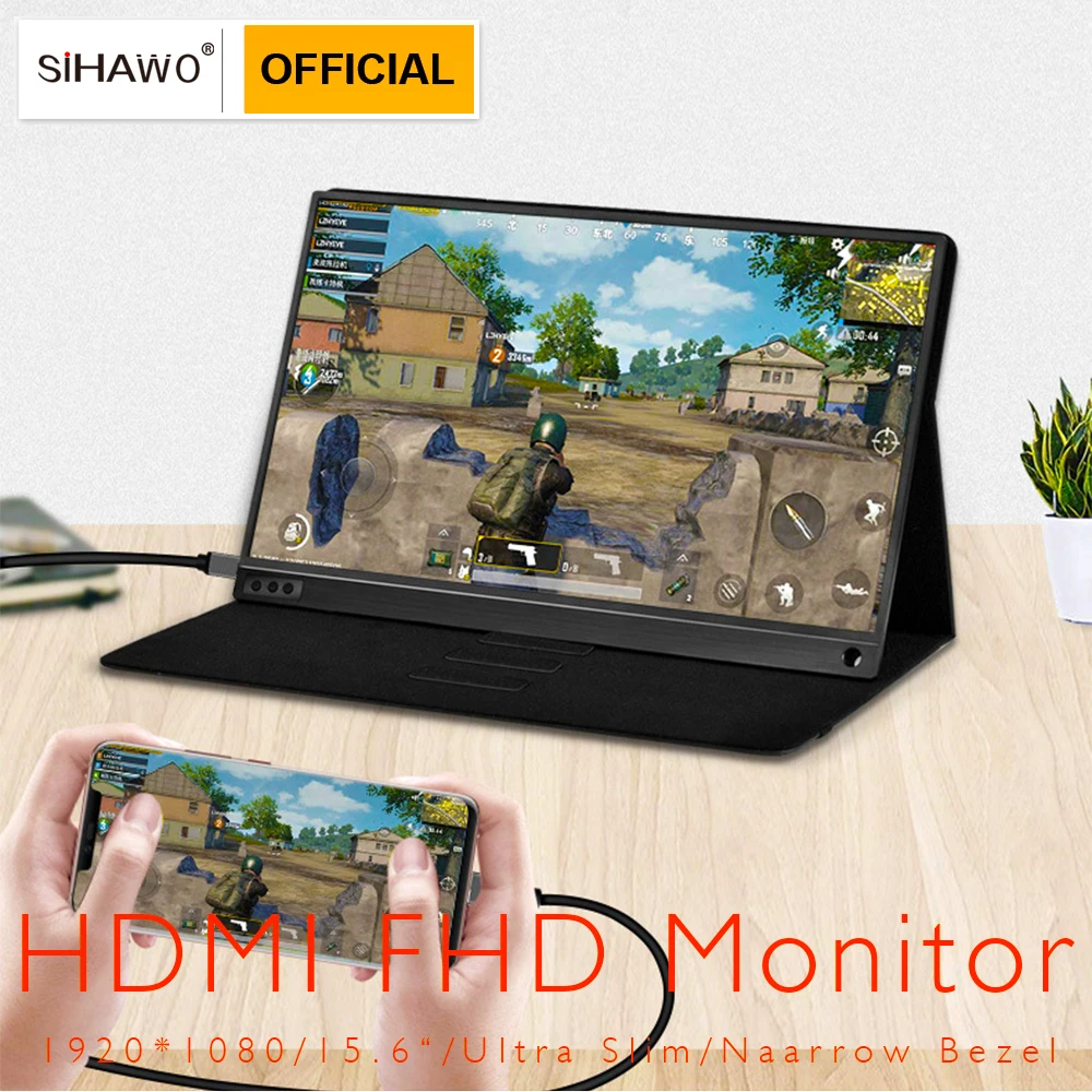 2021 Slim 15.6" Portable LCD Display 1920x1080 HD Monitor USB Type-C for Laptop,Phone,XBO,Switch,PS4 Gaming Touch Screen Monitor
2021 Slim 15.6" Portable LCD Display 1920x1080 HD Monitor USB Type-C for Laptop,Phone,XBO,Switch,PS4 Gaming Touch Screen Monitor