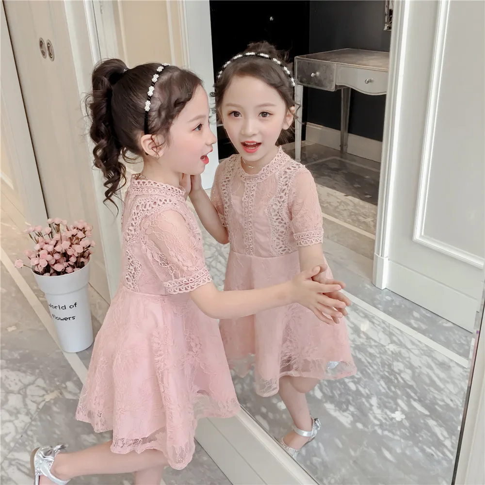 New Arrival Kids Summer Lace Dress Girls Casual Gauze Dresses Cute Party Tunic Children's Clothes for 3-7years Frocks Dress
New Arrival Kids Summer Lace Dress Girls Casual Gauze Dresses Cute Party Tunic Children's Clothes for 3-7years Frocks Dress