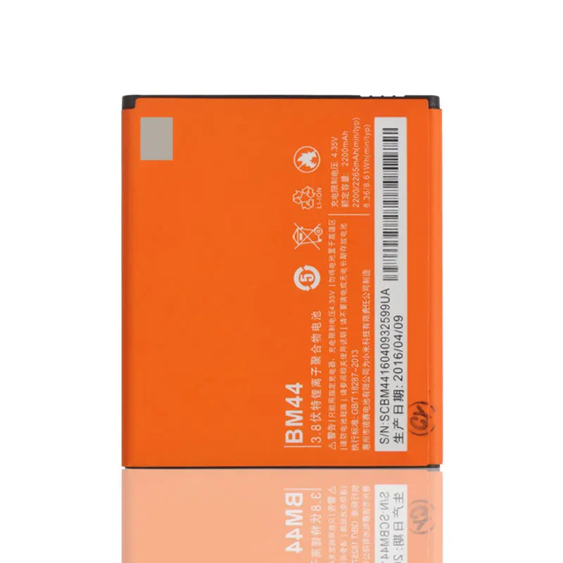 100% Оригинальный запасной аккумулятор для Xiaomi Redmi 2 BM44 умный мобильный телефон +