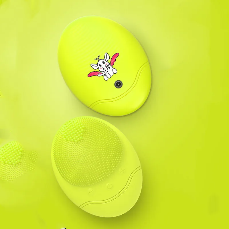 Hot sale Mini Electric Facial Cleaning Massage Brush Sonic Face Waterproof Silicone Vibrating Face Cleanser
Hot sale Mini Electric Facial Cleaning Massage Brush Sonic Face Waterproof Silicone Vibrating Face Cleanser