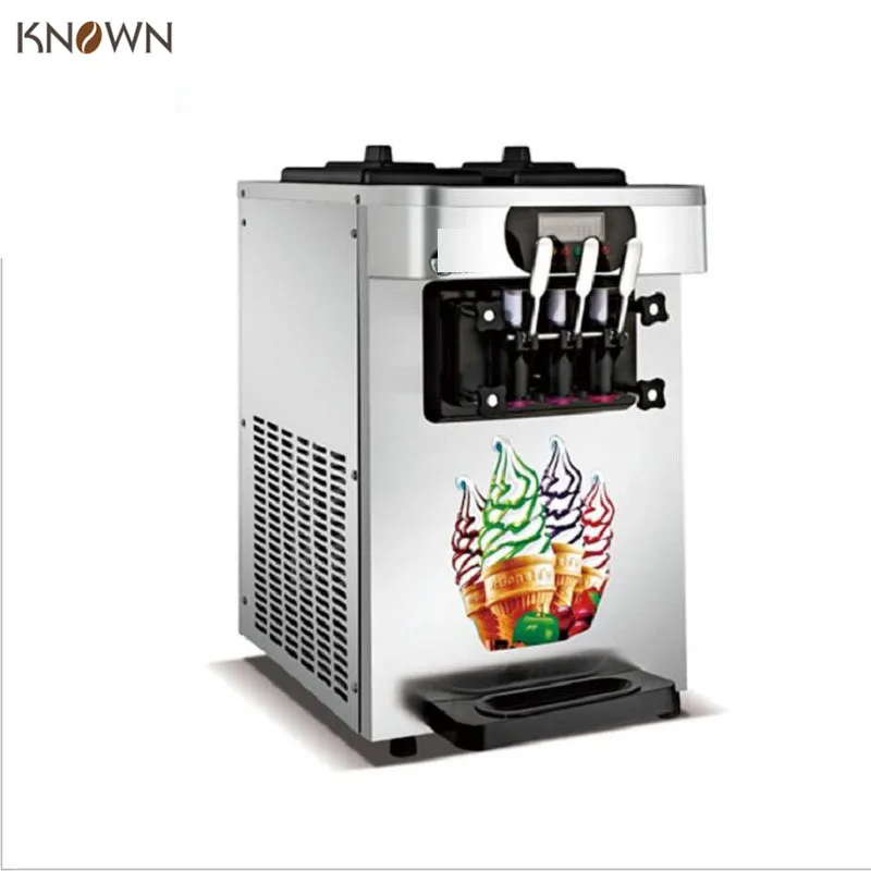 Electric soft ice cream machine frozen yogurt machine fruit soft ice cream maker
Electric soft ice cream machine frozen yogurt machine fruit soft ice cream maker