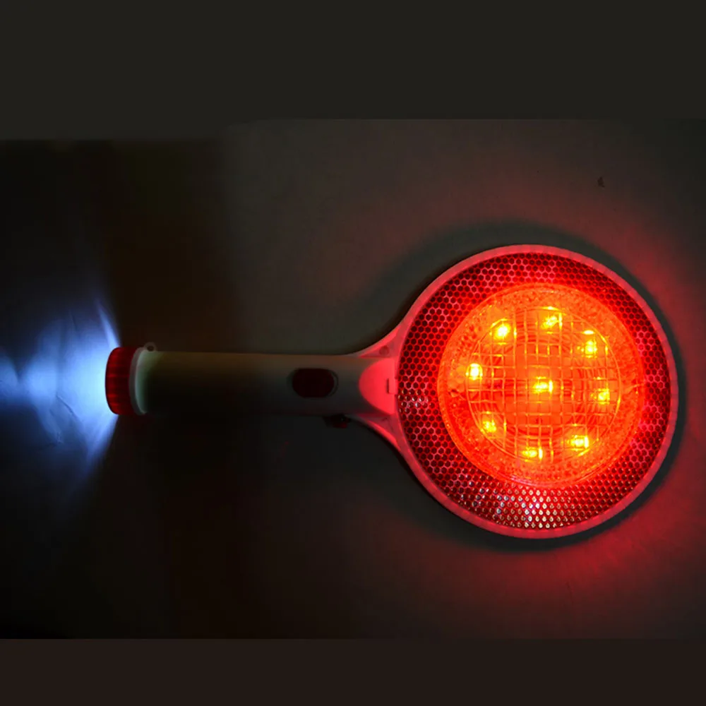 Two-Way Rechargeable Handheld LED Traffic Sign Stop Light Lamp Car Indicator Warning Sign Baton Flashlight
Two-Way Rechargeable Handheld LED Traffic Sign Stop Light Lamp Car Indicator Warning Sign Baton Flashlight
