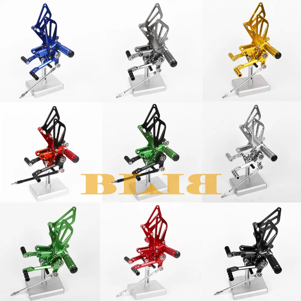 CNC Aluminum Foot Pegs Rearsets Rear Sets Brake Shift Motorcycle Adjustable For Suzuki GSXR750 1996-2005 Hot Sale
CNC Aluminum Foot Pegs Rearsets Rear Sets Brake Shift Motorcycle Adjustable For Suzuki GSXR750 1996-2005 Hot Sale