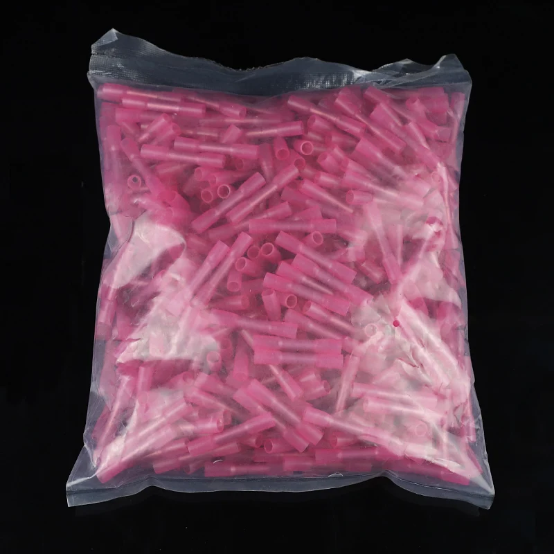 500pcs BHT1.25 Insulated Heat Shrink Butt Wire Electrical Crimp Terminal Connector 22-18AWG 0.5-1.0mm BHT1 BHT-1.25
500pcs BHT1.25 Insulated Heat Shrink Butt Wire Electrical Crimp Terminal Connector 22-18AWG 0.5-1.0mm BHT1 BHT-1.25