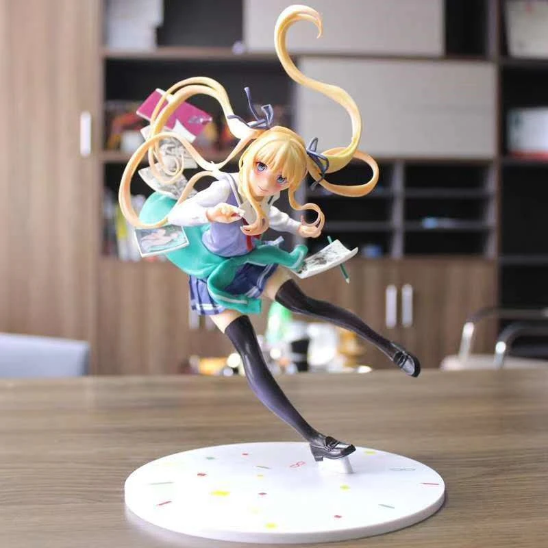 Anime Saenai Heroine no Sodatekata Eriri Spencer Sawamura with Book Sexy Girl PVC Action Figure Collectible Model Adult Toy Doll
Anime Saenai Heroine no Sodatekata Eriri Spencer Sawamura with Book Sexy Girl PVC Action Figure Collectible Model Adult Toy Doll