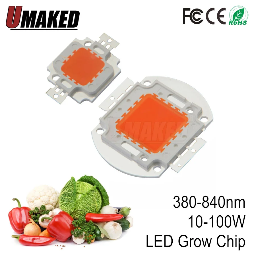 High Power 10W 20W 30W 50W 100W Full Spectrum LED Grow Light Diode 380~840nm 33mil 45mil BridgeLux for indoor led Grow Light
High Power 10W 20W 30W 50W 100W Full Spectrum LED Grow Light Diode 380~840nm 33mil 45mil BridgeLux for indoor led Grow Light
