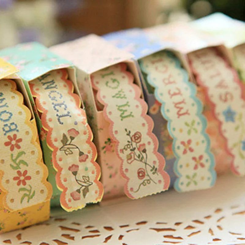 5pcs DIY PhotoAlbum Decoration Paper Sticky Box Floral Border Adhesive Paper Tape 2*15cm Rural Scenery Wash Masking Tape Crafts
5pcs DIY PhotoAlbum Decoration Paper Sticky Box Floral Border Adhesive Paper Tape 2*15cm Rural Scenery Wash Masking Tape Crafts