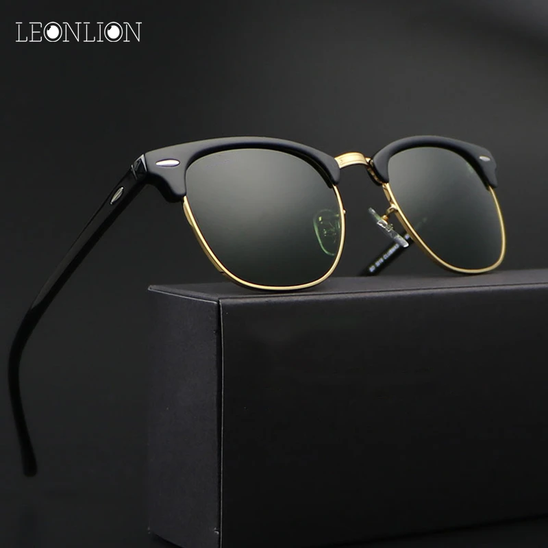 LeonLion 2021 винтажные поляризационные солнцезащитные очки без оправы для мужчин/женщин и мужчин UV400 брендовые дизайнерские классические очки ...
LeonLion 2021 винтажные поляризационные солнцезащитные очки без оправы для мужчин/женщин и мужчин UV400 брендовые дизайнерские классические очки ...