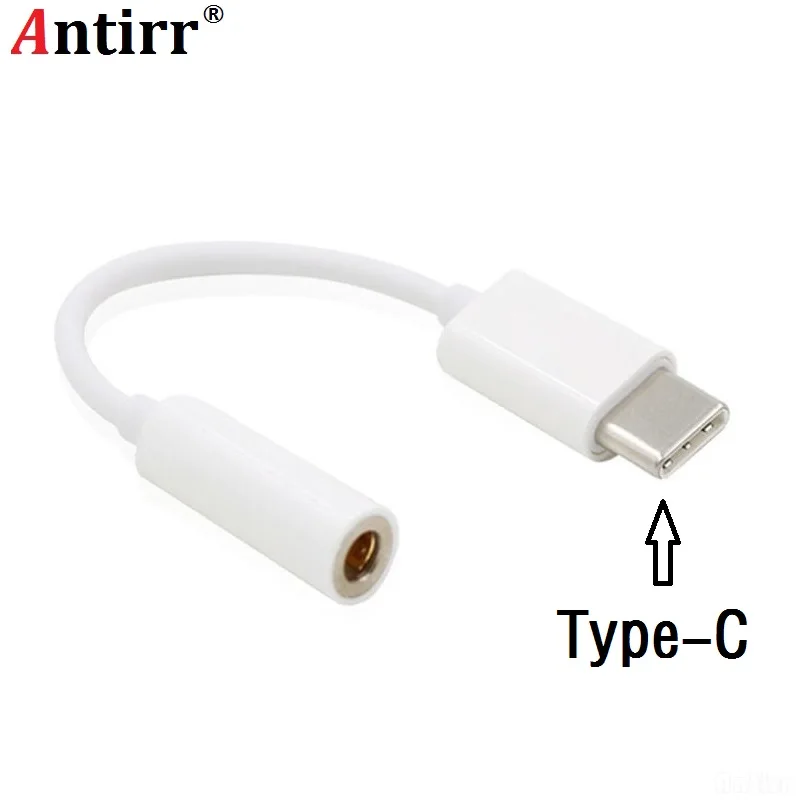 1PCS USB Type C To 3.5mm Earphone Cable USB-C Male 3.5MM AUX Audio Jack Adapter Type-C 3.5 Converter For Smart Phone | Мобильные