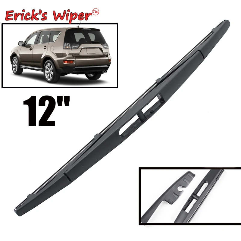 Erick's Wiper 12" Rear Wiper Blade For Mitsubishi Outlander EX 2007 - 2015 2016 2017 2018 2019 Windshield Windscreen Rear Window
Erick's Wiper 12" Rear Wiper Blade For Mitsubishi Outlander EX 2007 - 2015 2016 2017 2018 2019 Windshield Windscreen Rear Window