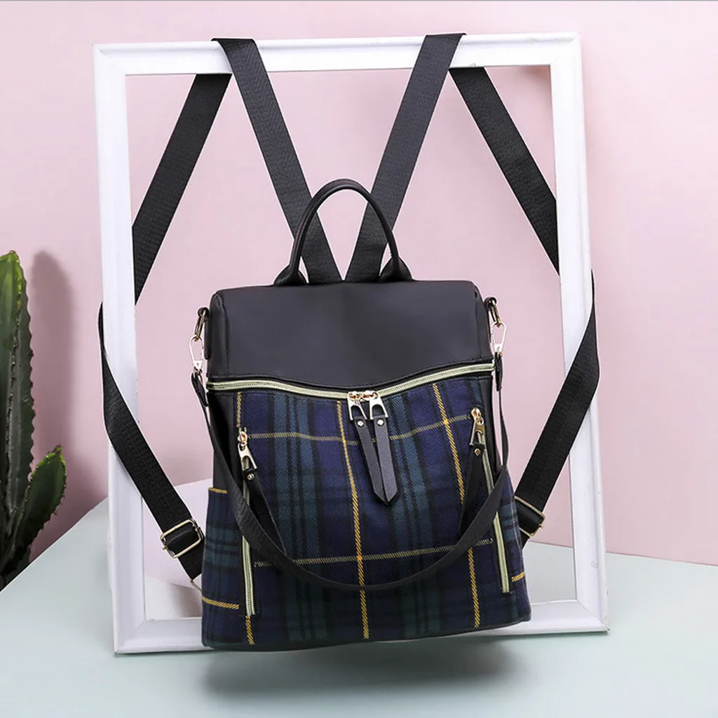 Винтажный женский рюкзак mochila escolar menina модный водонепроницаемая нейлоновая сумка