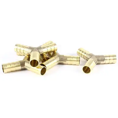 Gold Tone 4/5/6mm/8mm/10mm/12mm/14mm/16mm 3-Way Air Hose Barb Adapter Y Type Connector Coupling Coupler
Gold Tone 4/5/6mm/8mm/10mm/12mm/14mm/16mm 3-Way Air Hose Barb Adapter Y Type Connector Coupling Coupler