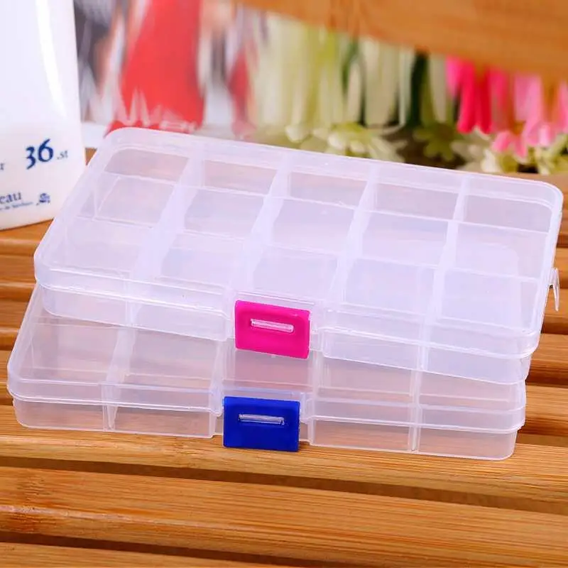 Free Shipping 15 Compartment Small Plastic Clear Jewelry Earrings Toys Storage Container Boxes LX6808
Free Shipping 15 Compartment Small Plastic Clear Jewelry Earrings Toys Storage Container Boxes LX6808