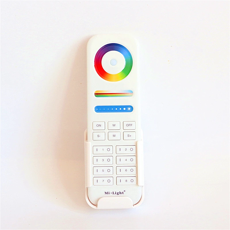 Пульт дистанционного управления Mi светильник, 8 зон, RGB + CCT, 2,4G RF, для светодиодных ламп RGB + CCT, LS2, держатель пульта дистанционного управления
Пульт дистанционного управления Mi светильник, 8 зон, RGB + CCT, 2,4G RF, для светодиодных ламп RGB + CCT, LS2, держатель пульта дистанционного управления