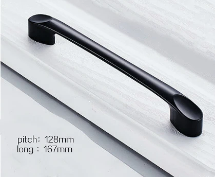 Cabby cabinet drawer pulls the American black wardrobe door handle the modern simple European cabinet of the small handle
Cabby cabinet drawer pulls the American black wardrobe door handle the modern simple European cabinet of the small handle