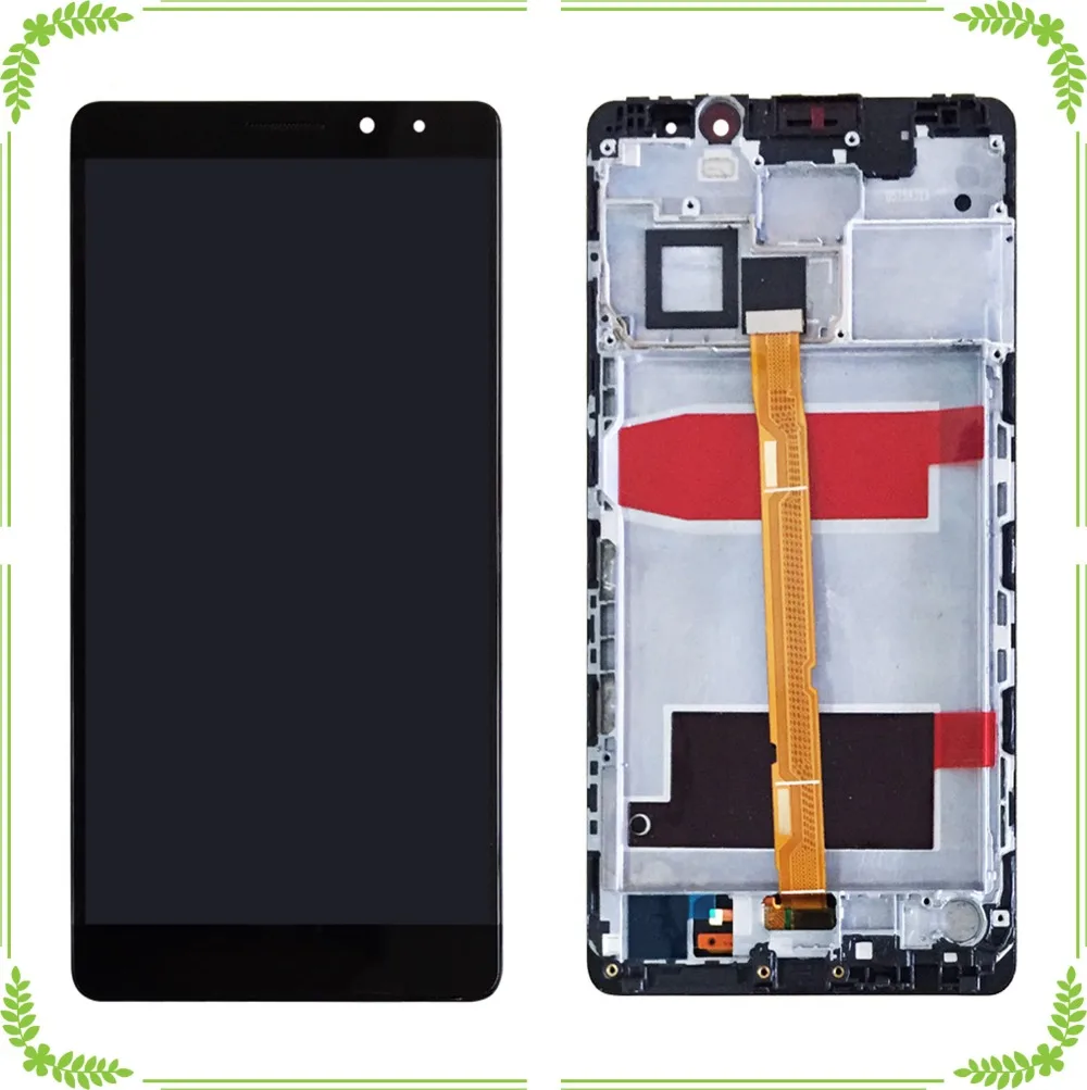 Для Huawei Mate 8 ЖК-дисплей и сенсорный экран в сборе с рамкой запасные части