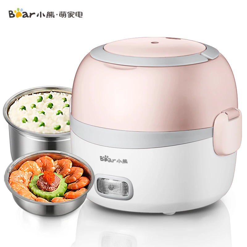 Bear Electric Hot Lunch Box Heat Up Hot Rice Cooker Stainless Steel Lunch Warmer
Bear Electric Hot Lunch Box Heat Up Hot Rice Cooker Stainless Steel Lunch Warmer