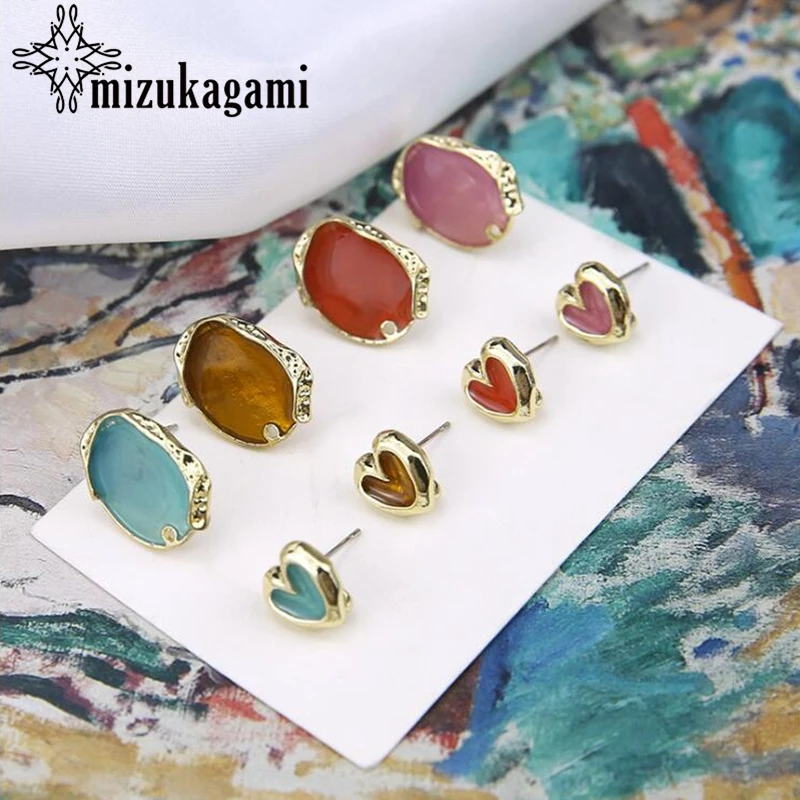 6pcs/lot Alloy Oil Drop Irregular Elliptical Loving Ear Nails For Drop Earrings Jewelry Making Accessories
6pcs/lot Alloy Oil Drop Irregular Elliptical Loving Ear Nails For Drop Earrings Jewelry Making Accessories