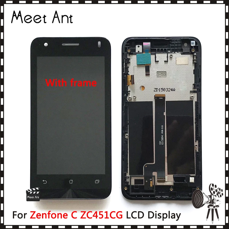 10pcs/lot High Quality 4.5'' For Asus Zenfone C ZC451CG LCD Display Screen With Touch Screen Digitizer Assembly
10pcs/lot High Quality 4.5'' For Asus Zenfone C ZC451CG LCD Display Screen With Touch Screen Digitizer Assembly