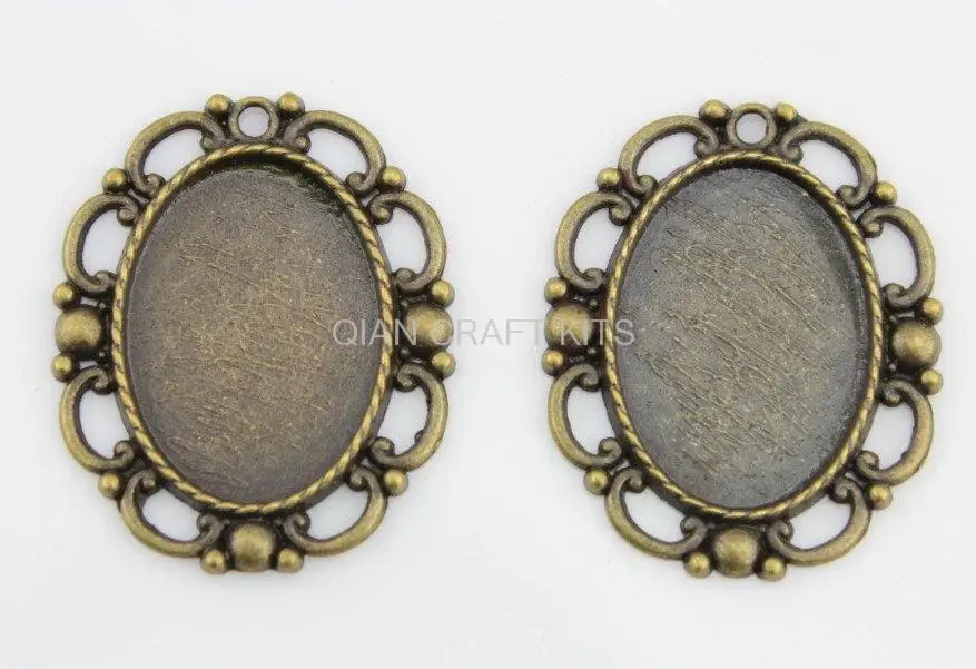40pcs large oval cameo base setting antique zinc alloy Charm Pendant for DIY necklace inlay 30*20mm out 40X33mm
40pcs large oval cameo base setting antique zinc alloy Charm Pendant for DIY necklace inlay 30*20mm out 40X33mm