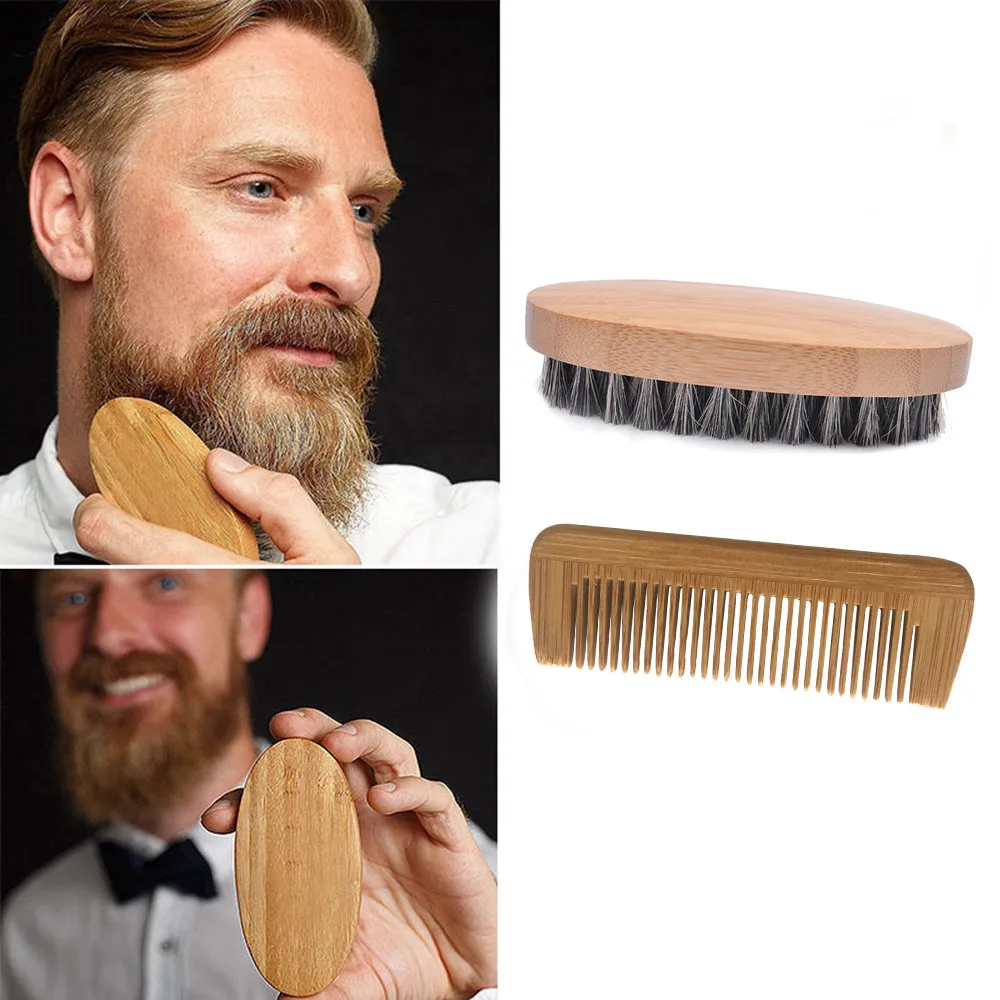 Men's Beard Brush Comb Facial Beard Mustache Cleaning Shaving Brush Face Massager Male Face Cleaning Grooming Appliance Tool Set
Men's Beard Brush Comb Facial Beard Mustache Cleaning Shaving Brush Face Massager Male Face Cleaning Grooming Appliance Tool Set