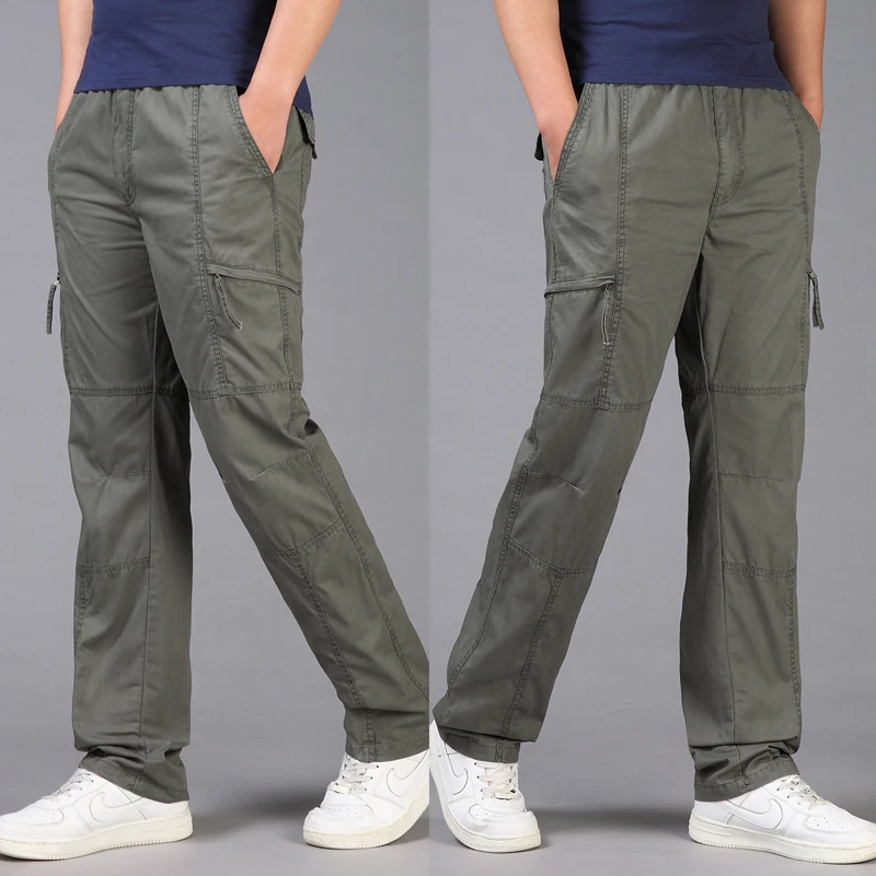 Plus size men cargo pants Military M-6XL Solid Baggy Loose Elastic waist Cotton Sweatpants Casual Pants Trousers Large hiphop
Plus size men cargo pants Military M-6XL Solid Baggy Loose Elastic waist Cotton Sweatpants Casual Pants Trousers Large hiphop